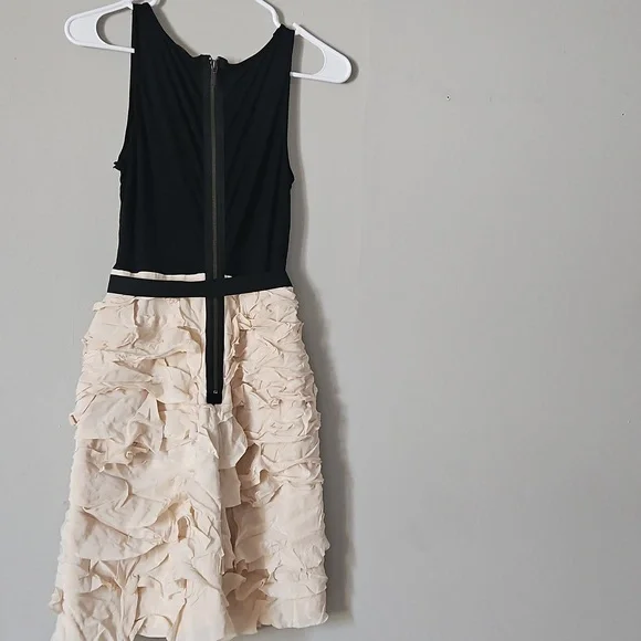 BCBGMaxAzria Silk Cotton Dress/Size 10 come with belt - Picture 2 of 9